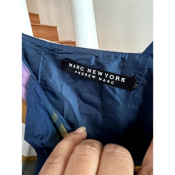 Marc New York Watercolor Striped‎ Mini Dress Size 4/6 - Picture 4 of 5